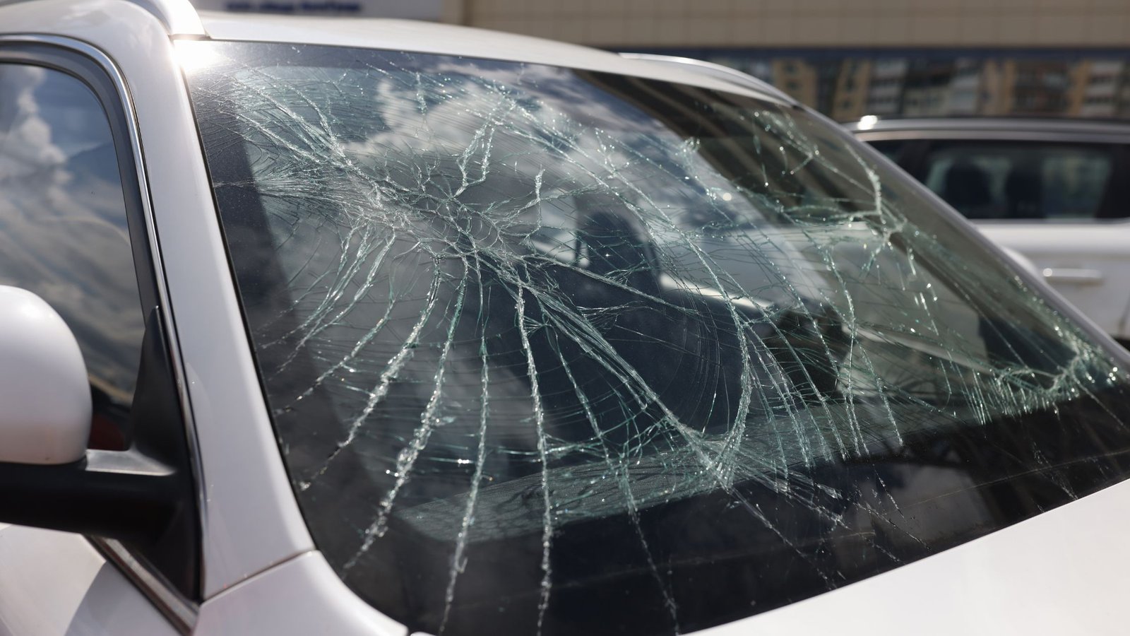 windshield damage
